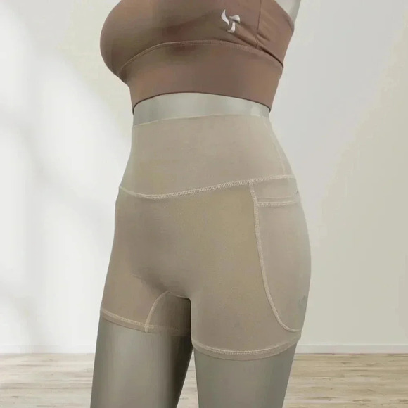 Pedigree eMPWR Women High-Waist Workout Shorts | Dual Pockets | No Front Seam - Picture 6 of 6